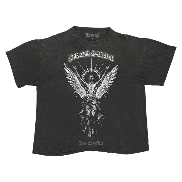 PRESSURE LA "LOST ANGELS" BLACK TEE