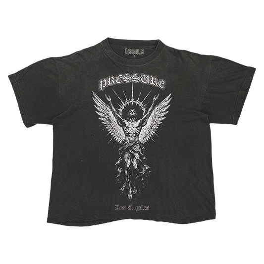PRESSURE LA "LOST ANGELS" BLACK TEE